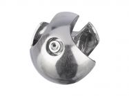 R-6DX Муфта подвійна права GIFF хром