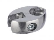 R-7 Муфта для скла і панелі GIFF хром