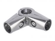 R-43 Муфта S кутова GIFF хром