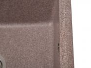 Мойка искусственный камень Solid ПРАКТИК 780х510 гранит (без отверстия под смеситель)