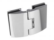 Петля скло-скло GIFF Glass Premio FERRARA полірований хром