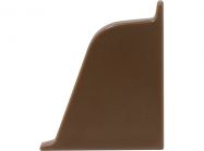 Заглушка к плинтусу 118 Rehau Капучино-правая 96116