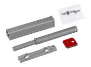 Толкатель врезной с магнитом и ответной планкой GIFF PRIME Pusher-BL графит