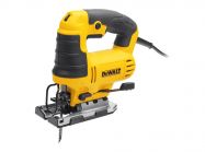 Электролобзик с верхней рукояткой DeWALT 650 Вт, 75 мм, 0-3200 ход/мин, картон (DW349)