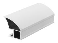 Вертикальний відкритий профіль Slider Avenue (білий матовий) L=5300