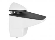 Кріплення для скляної полиці GIFF Сamelar L= 55 H=52 білий