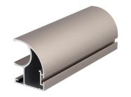 Вертикальный открытый профиль с пазом под щетку Slider Expert L=5200 мокко браш