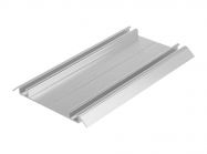 Направляющий профиль нижний Slider AIR L=5000 серебро браш