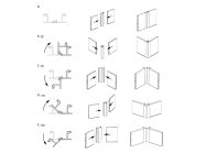 Кут до цоколю 90*-135* Volpato Н=100 сіра лава