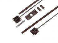 Комплект стяжок-випрямлячів для розсувних дверей Hettich 1920 мм