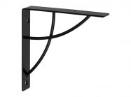 Консоль декоративна Loft GIFF VALV L=180х180 чорний