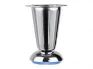 Опора з регулюванням конічна сталева ALVA NZ0904 Н=100 хром