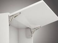 Підйомник Free Flap Hafele 1.7 C сірі заглушки (372.91.322)