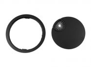 Пропуск для кабеля врезной GIFF Luna d=80 мм черный