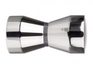 Ручка-кноб кругла AL GIFF Glass 244 полірований хром