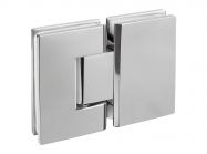 Петля 180° скло-скло GIFF 303 без фаски PSS 304 полірований хром