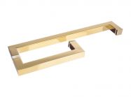 Ручка-тримач для рушника квадратна GIFF 114 золото