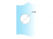 Ручка-тримач для рушника квадратна GIFF 114 золото