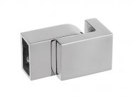 З'єднувач з регулюванням стіна-труба 20x10 мм GIFF полірований  хром