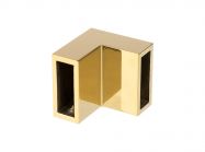 З'єднувач 90° труба-труба 30x10 мм GIFF 315 золото