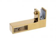 З'єднувач скло-труба кутовий GIFF 319 золото