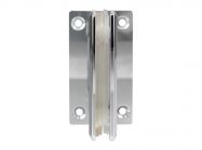 Петля 90° цинк. сплав стена-стекло GIFF 301Zn полированный хром