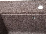 Мийка штучний камінь Solid ГРОСС 600х520 граніт (без отвору під змішувач)