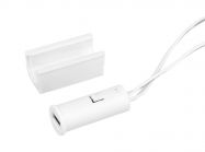 Вимикач з димером IR оптичний на помах руки GIFF накладний 5-24V 5A білий