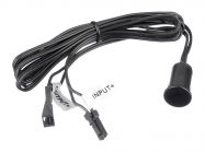 Выключатель диммируемый сенсорный GIFF врезной d=12 с индикатором 3,7-24V 5A черный