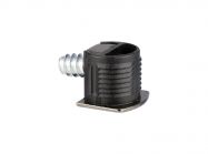 Полицетримач для ДСП полиці 16-19 мм GIFF Clamp S чорний нікель