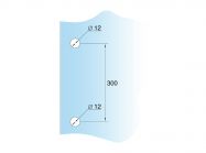 Ручка 32х450 GIFF GC комплект