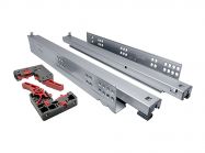 Напрямна прихованого монтажу повного висування з дотягувачем SYNCHRO-3D (16-19 мм) LinkenSystem L=500 (31499)