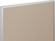 Фасад алюмінієвий рамковий з профілю Е9 анодований дзеркало бронза 4 мм 716х396