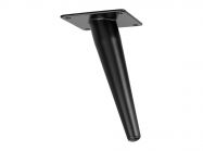 Опора без регулювання конічна GIFF Ancona H=150 чорний матовий