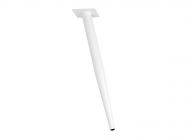 Опора нерегулируемая коническая GIFF Ancona H=400 белый глянец