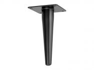 Опора нерегулируемая коническая GIFF Vivaro H=150 черный матовый