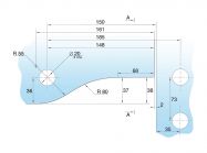 Фитинг угловой соединительный с осью GIFF GC комплект
