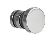 Соединитель труба-стекло для раздвижной системы GIFF хром