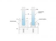 Комплект РС 30х10 без ручки GIFF 304 полірований хром