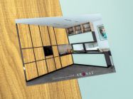 Трафарет-кухня для подбора декоров угловой KRONAS