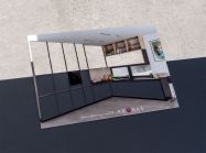 Трафарет-кухня для подбора декоров угловой KRONAS