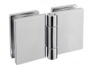 Петля LIVORNO стекло-стекло GIFF Glass Premio полированний хром