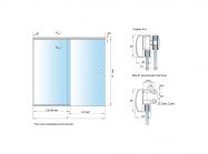 Комплект РС UMBRIA GIFF полірований хром