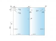 Комплект РС 30х10 без ручки GIFF 304 черный матовый