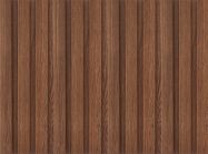 Стінова панель МДФ Super Profil 117(104)x12х2800 Дуб Родос темний