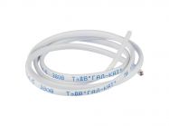 Провід електричний мідний ШВВП 2х0,5 мм.кв білий