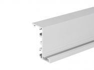 Комплект алюминиевой дверной коробки  для стеклянных дверей, профиль Z-образный