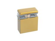 З'єднувач скло-труба 30x10мм наскрізний GIFF 318+ золото