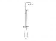 Душевая система с термостатом Grohe New Tempesta Cosmopolitan 210 хром (27922001)