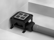 Душевой трап Waterway Spot X 10х10 корпус черный (WSX100001N2)